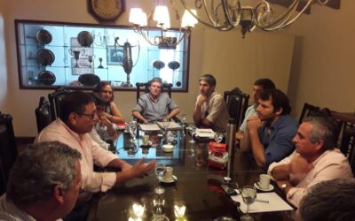 Se reunió la Comisión de Emergencias Hídricas en la SRT