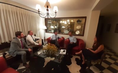 Autoridades de la SRT recibieron al Ministro de Transporte Guillermo Dietrich