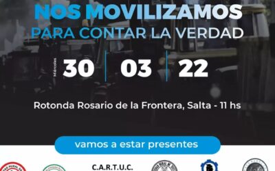 NOS MOVILIZAMOS PARA CONTAR LA VERDAD